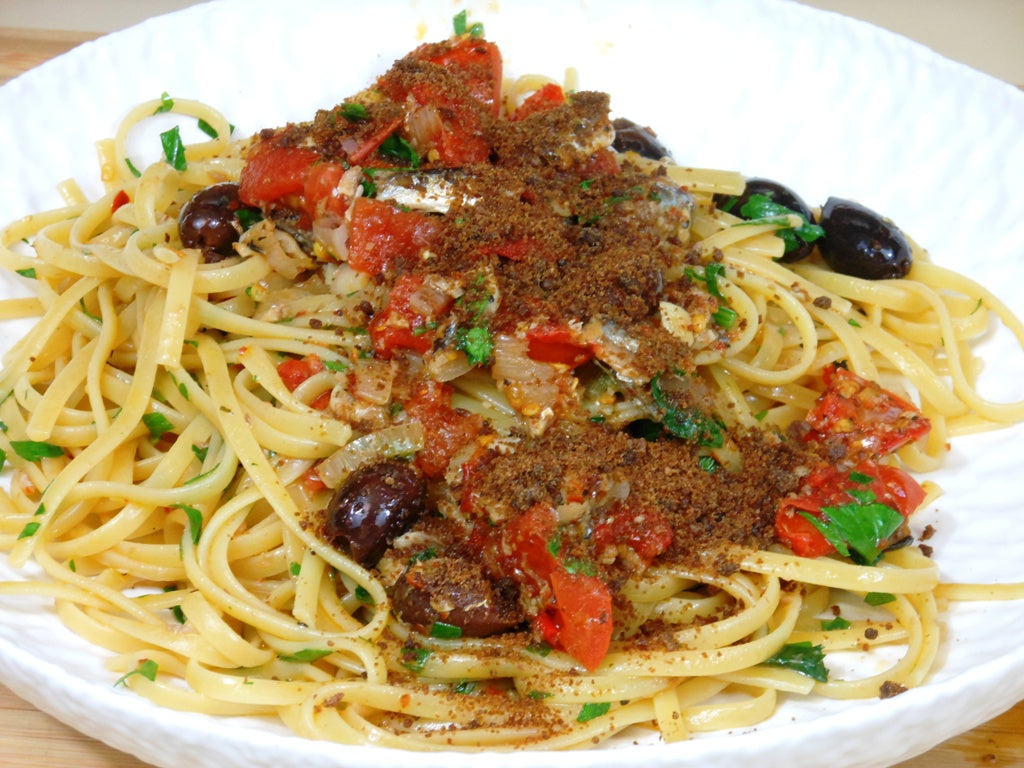 Bottarga and Sardine Linguine