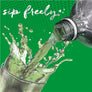 Big K Lemon Lime Zero Sugar Caffeine Free Soda Bottle 2 liter