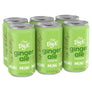 Big K Ginger Ale Caffeine Free Mini Soda Cans 6 pk / 7.5 fl oz