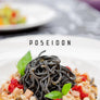 Poseidon Cuttlefish Squid Ink, Tinta Calamar, Nero di seppia, 0.7 oz ea jar from Sardinia Italy