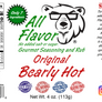 All Flavor Bearly Hot