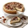Andy Anand Gluten-Free Caramel Pecan Cheesecake, 9-Inch, 2.8 lb – Freshly Baked, California Cream Cheese, No Preservatives, Birthday Gift