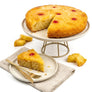 Andy Anand Vegan Gluten-Free Pineapple Upside-Down Cake, 9-Inch, 2.4 lb – Dairy-Free, Caramelized Pineapple, No Preservatives, Birthday Gift