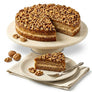 Andy Anand Vegan Gluten-Free Caramel Walnut Cake, 9-Inch – Dairy-Free, Real Walnuts & Caramel Drizzle, No Preservatives, Birthday Gift