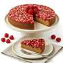 Andy Anand Sugar-Free Raspberry Coconut Chocolate Cheesecake, 9-Inch, 2.6 lb – Chocolate Truffles, Diabetic-Friendly, Birthday Gift Box