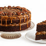 Andy Anand Sugar-Free Turtle Pecan Cake, 2.8 lb – Dark Chocolate, Caramel & Toasted Pecans, Keto & Diabetic-Friendly, Birthday Gift Box