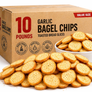 Garlic Bagel Chips – Bulk