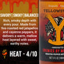 Yellowstone Hot Sauce Variety Pack 4 Bottles