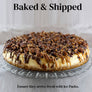 Andy Anand Sugar-Free Turtle Cheesecake, 9-Inch, 2 lb – Caramel, Pecans & Dark Chocolate, Diabetic-Friendly, California Cream Cheese Gift