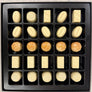 Andy Anand Sugar-Free Belgian White Chocolate Truffles & Pralines, 25 pc, 10.5 oz – Stevia Sweetened, Keto & Diabetic-Friendly Gift Box