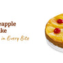 Andy Anand Vegan Gluten-Free Pineapple Upside-Down Cake, 9-Inch, 2.4 lb – Dairy-Free, Caramelized Pineapple, No Preservatives, Birthday Gift