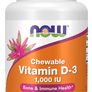 Vitamin D-3 1,000 IU, Chewable