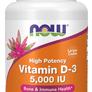 Vitamin D-3 5,000 IU High Potency