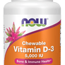 Vitamin D-3 Chewable 5,000 IU