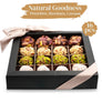 Andy Anand No Sugar Added Natural Truffles, 16 pc – Pistachio, Hazelnut & Coconut, Chocolate-Free, Keto & Diabetic-Friendly Gift Box