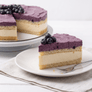 Andy Anand Sugar-Free Blueberry Lemon Mousse Cake, 2.6 lb – Keto & Diabetic-Friendly, Tangy Lemon Ganache, No Preservatives, Birthday Gift