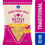 Kroger Traditional Gold Kettle Style Tortilla Chips 11 oz