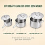 5-Ply Stainless Pot Set, 6-Piece
