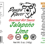 Pawpa Flavor Jalapeno Lime Hot Sauce
