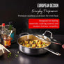5-Ply Stainless Sauté Pan with Lid, 4-Qt