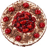 Andy Anand Sugar-Free Black Forest Cake, 2.8 lb – Authentic German Chocolate Cherry Gateau, Keto & Diabetic-Friendly, Birthday Gift Box