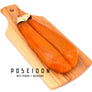 Poseidon Bottarga Superfood Of The Mediterranean From Sardinia Made In Italy 2.46 ~ 3.5 oz