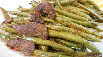 Roasted Green Beans With Bottarga