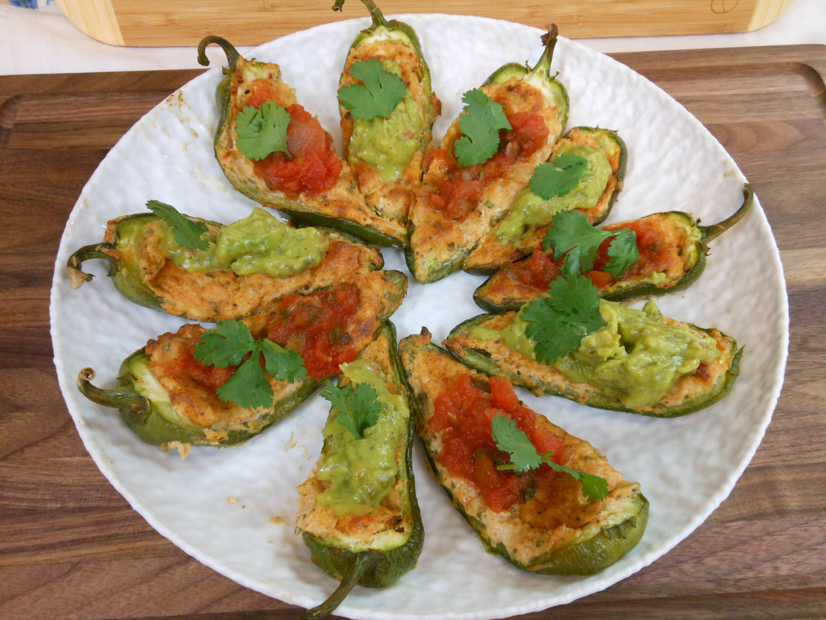 Crab And Bottarga Jalapeno Poppers