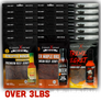 Elijah’s Xtreme Beef Jerky Bulk Trio - 6 bags of Each Flavor, 18 bags total (3lbs)