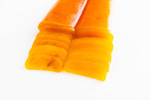 Bottarga Gold - Bottarga di Muggine - Dried Mullet Fish Roe - Italian Bottarga Style - Made From Wild Caught Mullet Fish from St. Cathrina (Medium) 2.46-3.17 oz