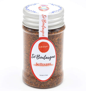 So'Boutargue Gourmet Kosher Grated Bottarga Made in France, 1.76 oz