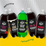 Big K Lemon Lime Zero Sugar Caffeine Free Soda Bottle 2 liter