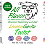 All Flavor Lemon Garlic Twist