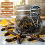 Andy Anand Dark Chocolate Covered Orange Peel Bars, 40 pc, 12 oz – Real Candied Orange Zest, Belgian Chocolate, Birthday & Holiday Gift Box