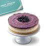 Andy Anand Sugar-Free Blueberry Lemon Mousse Cake, 2.6 lb – Keto & Diabetic-Friendly, Tangy Lemon Ganache, No Preservatives, Birthday Gift