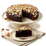 Andy Anand Chocolate Almond Cake, 9-Inch, 2.5 lb – Freshly Crafted, Luxuriously Creamy, Intense Chocolate & Almond Flavor, Birthday Gift Box