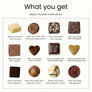 Andy Anand Gourmet Velvet Belgian Chocolate Bonbons Gift Box, 25 pc – Assorted Bon Bon Collection, European Craftsmanship, Birthday & Holiday Gift