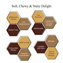 Andy Anand Soft Exotic Fruit Nougat Brittle, 7 oz – Italian Sicilian Honey, 38% Almonds & Dried Fruits, Gluten-Free Gourmet Birthday Gift
