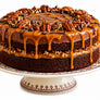 Andy Anand Sugar-Free Turtle Pecan Cake, 2.8 lb – Dark Chocolate, Caramel & Toasted Pecans, Keto & Diabetic-Friendly, Birthday Gift Box