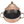 Handmade Hammered Red Copper Tajin with Stainless Steel Core - 4.7 Inch