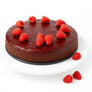 Andy Anand Gluten-Free Raspberry Chocolate Truffle Cake, 9-Inch, 2.8 lb – Handcrafted, Real Chocolate & California Cream, Birthday Gift Box