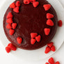 Andy Anand Chocolate Raspberry Cake, 9-Inch, 2.8 lb – Real Chocolate Truffles, Luxuriously Creamy, Birthday, Wedding & Anniversary Gift Box