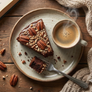 Andy Anand Caramel Pecan Cake, 9-Inch, 2.8 lb – Hand-Baked, Toasted Pecans, Caramel Drizzle, No Preservatives, Birthday & Holiday Gift