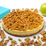 Andy Anand Sugar-Free Caramel Apple Cheesecake, 9-Inch, 2.8 lb – Cinnamon Apple, Keto & Diabetic-Friendly, California Cream Cheese Gift