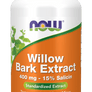 Willow Bark Extract 400mg-15% Salicin