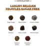 Andy Anand Sugar-Free Belgian Chocolate Truffles Gift Box, 48 pc – Gluten-Free, Handcrafted Diabetic Snacks, Gourmet Birthday & Holiday Gift