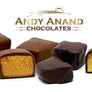 Andy Anand Belgian Milk Chocolate Honeycomb Sponge, 1 lb – Handcrafted Gourmet Gift Box, Luxurious for Birthday & Special Occasions