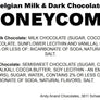 Andy Anand Belgian Milk Chocolate Honeycomb Sponge, 1 lb – Handcrafted Gourmet Gift Box, Luxurious for Birthday & Special Occasions