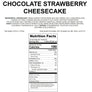 Andy Anand Chocolate Strawberry Cheesecake, 9-Inch, 2.8 lb – Real Chocolate Truffles, California Cream Cheese, No Preservatives Gift Box
