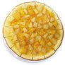 Andy Anand Tropical Fruit Cheesecake, 9-Inch, 2 lb – Pineapple, Pears & Peach Glaze, NY-Style, Real California Cream Cheese Gift Box